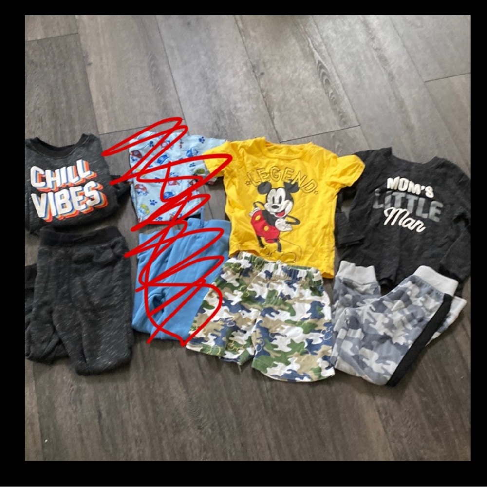 6 pc set 4t boys